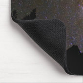 Starry Milky way, Kalifornien Mousepad (Ecke)