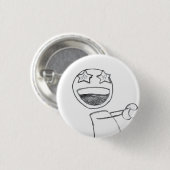 Starry mit Augen Button (Vorne & Hinten)