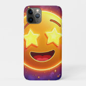 Starry-Mit Augen Emoji Joy Case-Mate iPhone Hülle (Rückseite)