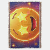 Starry-Mit Augen Emoji Joy Decke (Vorderseite Vertikal)