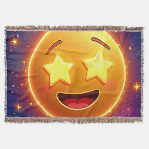Starry-Mit Augen Emoji Joy Decke