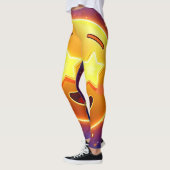 Starry-Mit Augen Emoji Joy Leggings (Links)