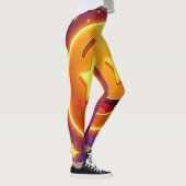 Starry-Mit Augen Emoji Joy Leggings (Rechts)