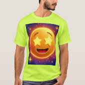 Starry-Mit Augen Emoji Joy T-Shirt (Vorderseite)
