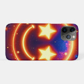 Starry-Mit Augen Glow Emoji Case-Mate iPhone Hülle (Rückseite (Horizontal))
