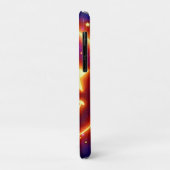 Starry-Mit Augen Glow Emoji Case-Mate iPhone Hülle (Hinten/Links)