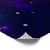 Starry-Mit Augen Glow Emoji Poster (Ecke)
