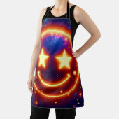 Starry-Mit Augen Glow Emoji Schürze (InSitu)