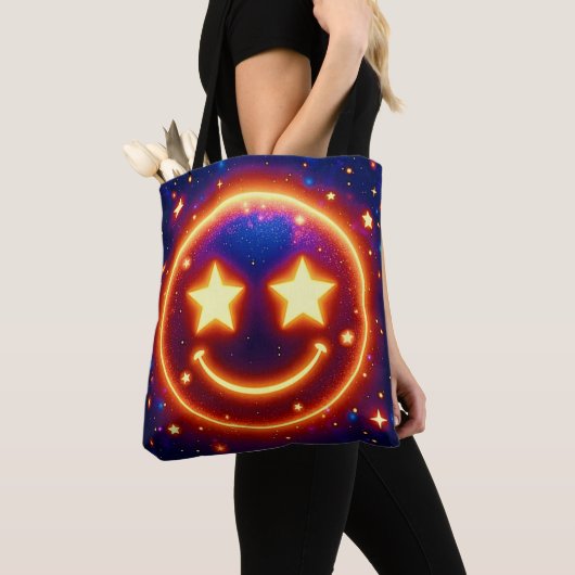 Starry-Mit Augen Glow Emoji Tasche (Von Nahem)