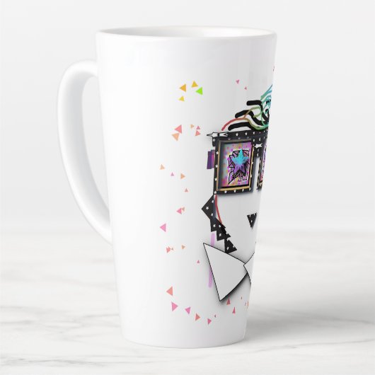 Starry Mit Augen Milchtasse (Linke Ecke)