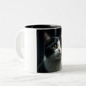 Starry-Mit Augen Serenity-Kaffee-Tasse Zweifarbige Tasse (Vorderseite Links)