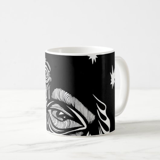 Starry mit Augen Tasse (VorderseiteRechts)