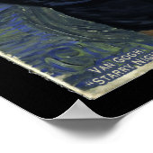 Starry MIXED MARTIAL ARTS Fight Night Poster (Ecke)