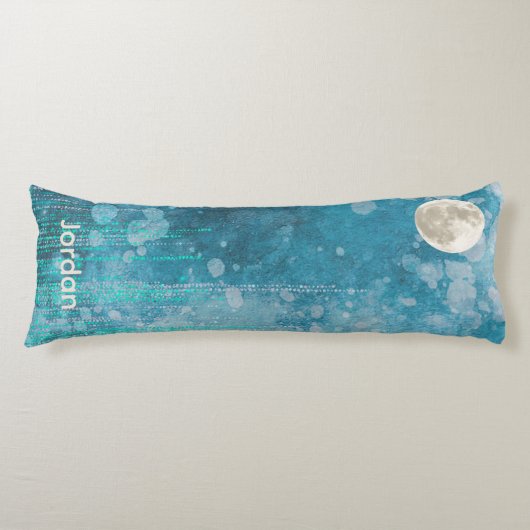 Starry Moonlit Night Seitenschläferkissen (Vorderseite)