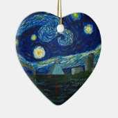 "Starry Nacht Memphis" durch Jack Lepper Keramik Ornament (Rechts)