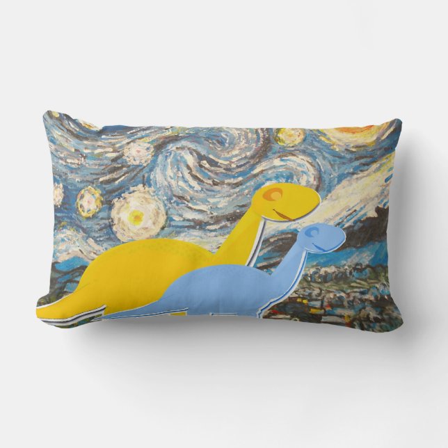 Starry Nacht sind Sie ein Stern-niedliches Lendenkissen (Vorderseite)