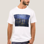 Starry Nacht über dem Rhein-T - Shirt - Van Gogh<br><div class="desc">Vincent van Goghs sternenklare Nacht über dem Rhein</div>