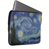 Starry Nacht Vincent van Gogh personalisiert Laptopschutzhülle (Vorne Rechts)