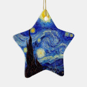 Starry Nachtinspirierte Van- Keramik Ornament (Rechts)