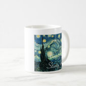 Starry Nachtkaffee-Tasse Kaffeetasse (VorderseiteRechts)