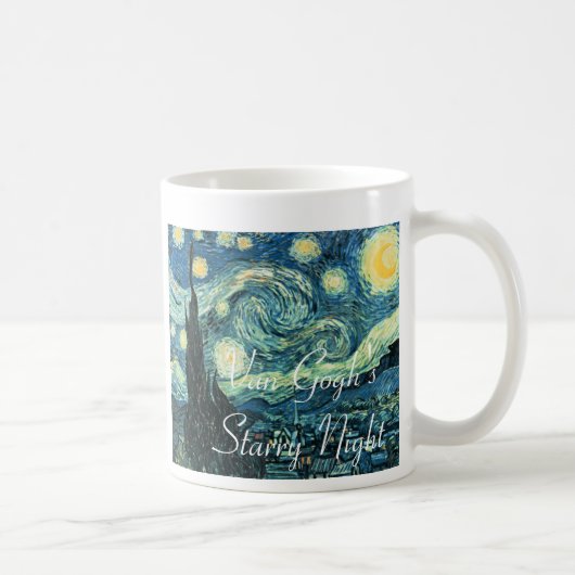 Starry Nachtkaffee-Tasse Kaffeetasse (Rechts)