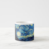 Starry Nachtkaffee-Tasse Van Gogh Espressotasse (Vorderseite)