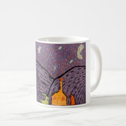 Starry NachtTasse Kaffeetasse (VorderseiteRechts)