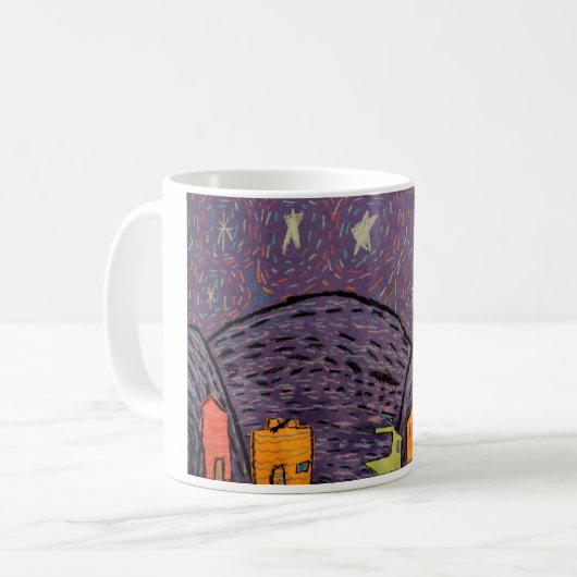 Starry NachtTasse Kaffeetasse (Vorderseite Links)
