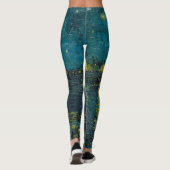 Starry Night, 1888 by Vincent van Gogh Leggings (Rückseite)