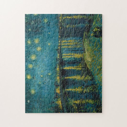 Starry Night, 1888 von Vincent van Gogh Puzzle (Vertikal)