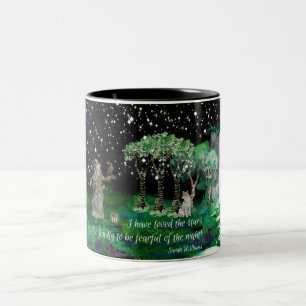 Starry Night 2 Zweifarbige Tasse