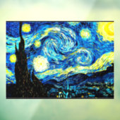 Starry Night, 72x52 Fensteraufkleber (Blatt 3)