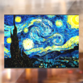 Starry Night, 72x52 Fensteraufkleber (Blatt 2)