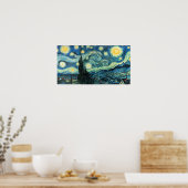 Starry Night aber es ist größer Poster (Küche)