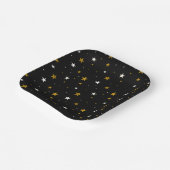 Starry Night Abschluss Celebration Pappteller (Gewinkelt)
