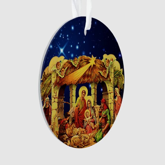 Starry Night Acryl Ornament (Vorderseite)