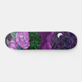 Starry Night am See Skateboard (Horizontal)