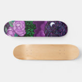 Starry Night am See Skateboard (Horizontal)