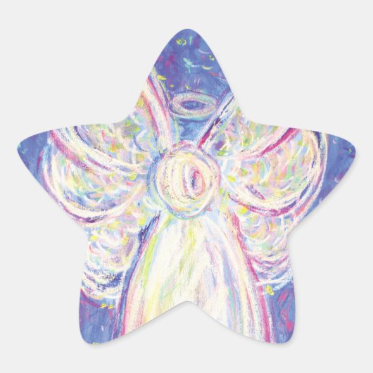 Starry Night Angel Art Decal Stickers (Vorderseite)
