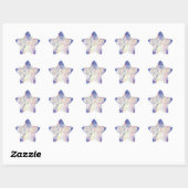 Starry Night Angel Art Decal Stickers (Blatt)