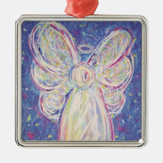 Starry Night Angel Art Holiday Gift Ornamente (Vorne)