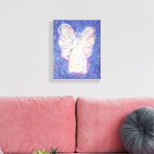 Starry Night Angel Art Wrapped Canvas Malerei Leinwanddruck (Insitu (Wohnzimmer))