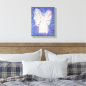 Starry Night Angel Art Wrapped Canvas Malerei Leinwanddruck (Insitu (Schlafzimmer))