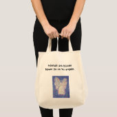Starry Night Angel - Lebensmittelgeschäft Tasche (Vorderseite (Produkt))
