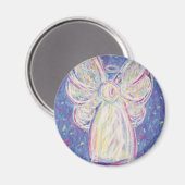 Starry Night Angel Magnet (Vorderseite/Rückseite)