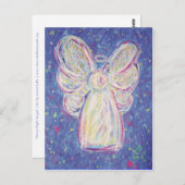 Starry Night Angel Postcard Postkarte (Vorne/Hinten)