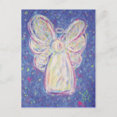 Starry Night Angel Postcard Postkarte (Vorderseite)