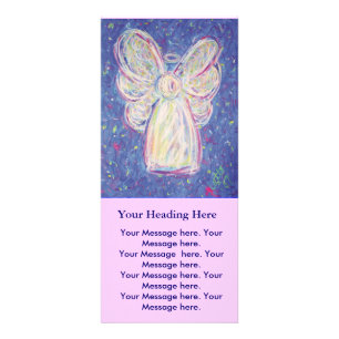 Starry Night Angel - Rack Card Werbekarte