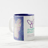 Starry Night Angel Tasse (Vorderseite Links)