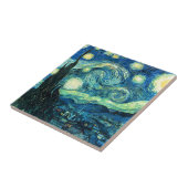 Starry Night Art Fliese (Seite)